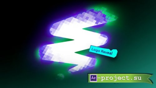 Videohive - Pixel Scan Logo Reveal - 65190869 - Project for After Effects