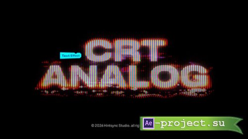 Videohive - CRT Analog - 65170315 - Project for After Effects