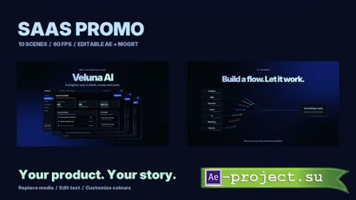 Videohive - SaaS Promo | Software & AI Product Showcase - 65199861 - Project for After Effects