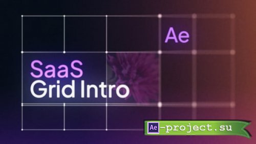 Videohive - Saas Grid Text Intro - 65190952 - Project for After Effects