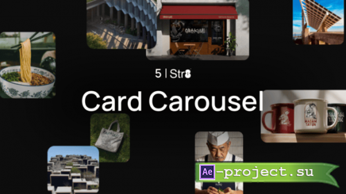 Videohive - Card Carousel - 65200050 - Project for After Effects