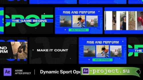 Videohive - Intro - Dynamic Sports Opener - 65170257 - Project for After Effects