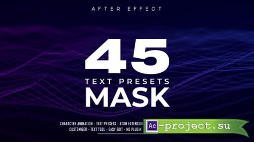 Videohive - Clean & Modern Text Presets Toolkit - 65207524 - Project & Script for After Effects