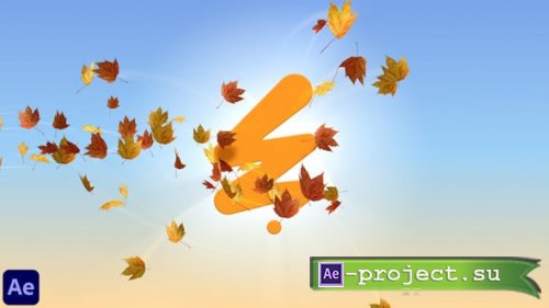 Videohive - Flying Maple Leaves - Autumn Season Logo Reveal - 65204550 - Project for After Effects