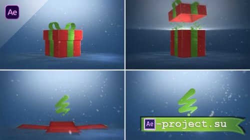 Videohive - Magic Gift Box - Christmas & Birthday Logo Reveal - 65205883 - Project for After Effects