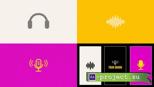 Videohive - Podcast Intro Logo - 65206702 - Project for After Effects