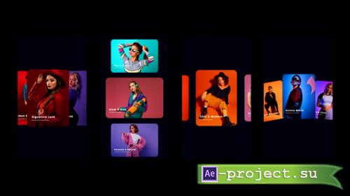 Videohive - Vertical Carousel - 65206349 - Project for After Effects