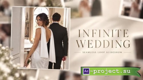 Videohive - Infinite Wedding / Seamless Loop Slideshow - 65498493 - Project for After Effects