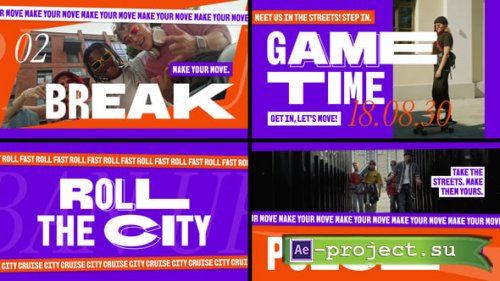 Videohive - Urban Glitch Sport Slideshow - 65533149 - Project for After Effects