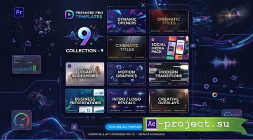 VideoHiveCollection - 9 (Premiere Pro Templates 6)