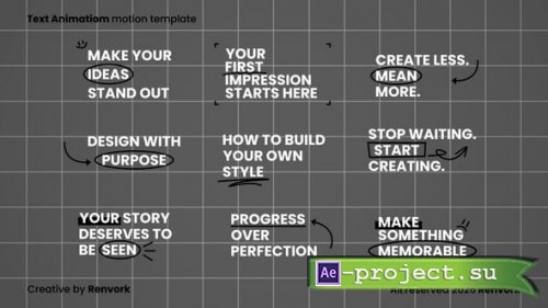 Videohive - Text Animation | AE - 65544329 - Project for After Effects