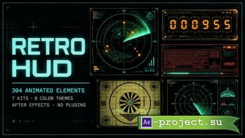 Videohive - Retro HUD - 65561443 - Project for After Effects