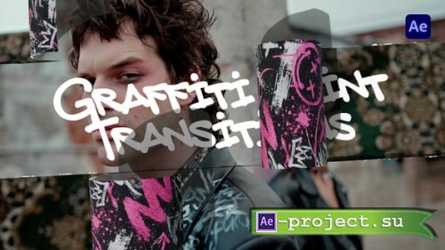 Videohive - Graffiti Print Transitions - 65546962 - Project for After Effects