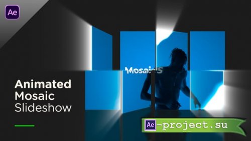 Videohive - Animated Mosaic Slideshow - 65561052 - Project for After Effects