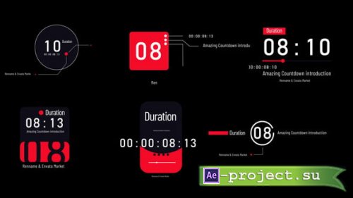 Videohive - Countdown - 65542567 - Project for After Effects