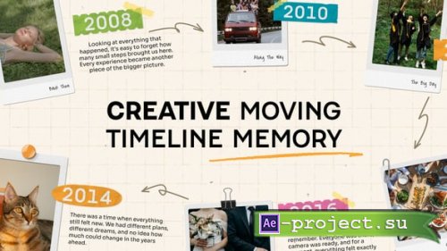 Videohive - Timeline Memory Scrapbook - 65543948 - Project for After Effects