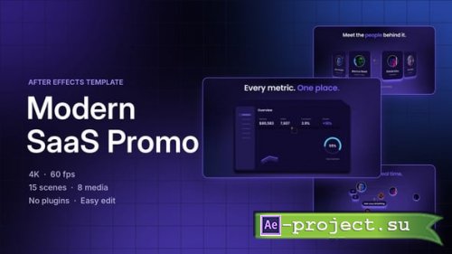 Videohive - Modern SaaS Promo - 65561423 - Project for After Effects