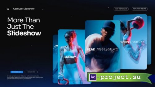 Videohive - Carousel Slideshow - 65562100 - Project for After Effects