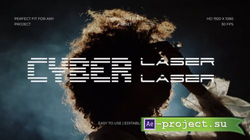 Videohive - Cyber Laser Transition - 65562144 - Project for After Effects