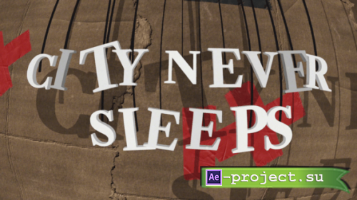 Videohive - Hanging Titles Intro - 65544608 - Project for After Effects