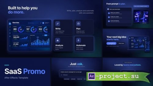 Videohive - SaaS Promo - AI Product Showcase - 65561627 - Project for After Effects