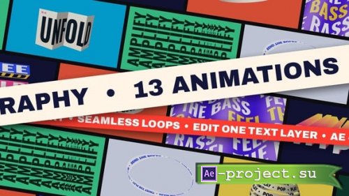 Videohive - Kinetic Typography Titles Pack - 65561415 - Project for After Effects