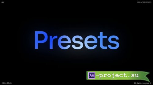 Videohive - Gradient SaaS Text Presets - 65561687 - Project for After Effects