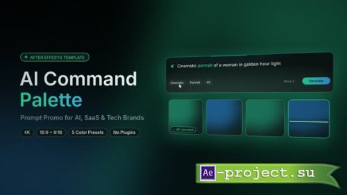 Videohive - AI Command Palette � SaaS & App Promo - 65561708 - Project for After Effects