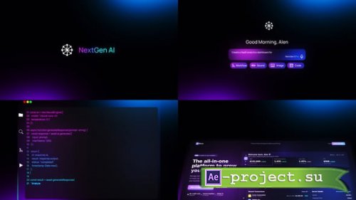 Videohive - SaaS Website Promo - 65562062 - Project for After Effects