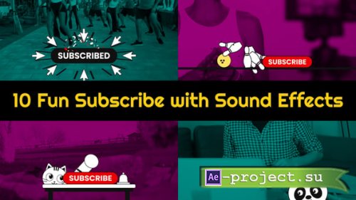 Videohive - Subscribe - Fun - 65561710 - Project for After Effects