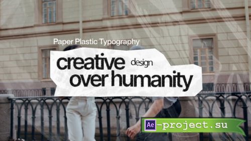Videohive - Plastic Typography - 65562125 - Project for After Effects