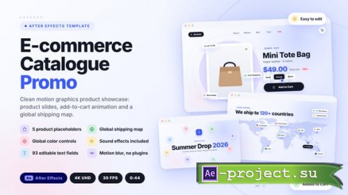 Videohive - E-commerce Catalogue Promo - 65561657 - Project for After Effects