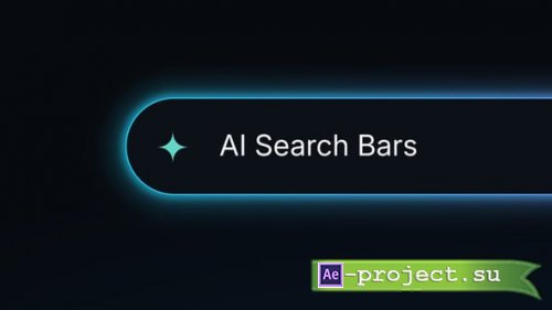 Videohive - AI Search Bars - 65580210 - Project for After Effects