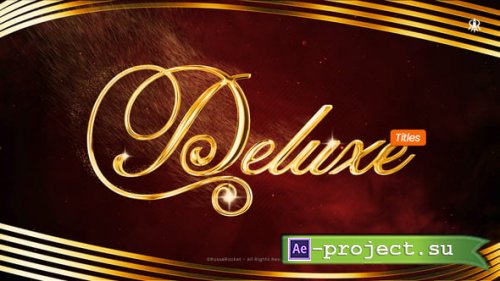 Videohive - Luxury Gold Title - V2 - 65562108 - Project for After Effects