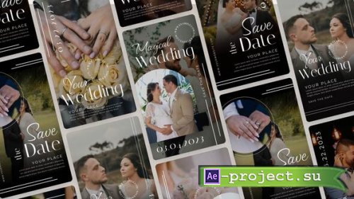 Videohive - Wedding Invitation Instagram Reels Stories - 65596536 - Project for After Effects