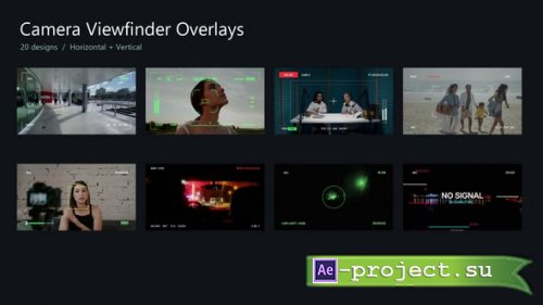 Videohive - Camera Viewfinder Overlays - 65606960 - Project for After Effects