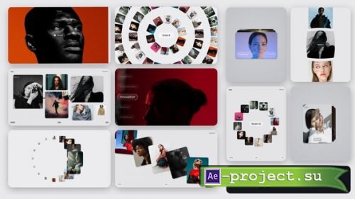 Videohive - Loop Carousel - Liquid Glass Photo Loops - 65596707 - Project for After Effects