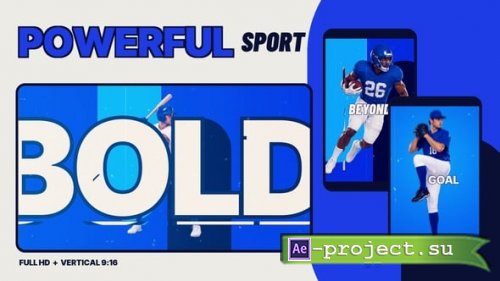 Videohive - Powerful Sport - 65606962 - Project for After Effects