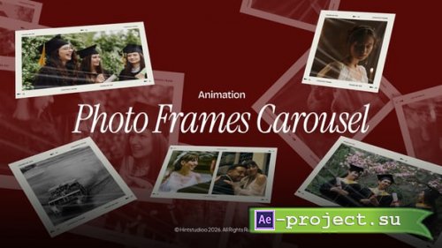 Videohive - Photo Frames Carousel - 65610690 - Project for After Effects