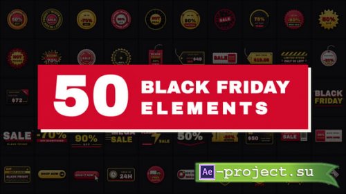 Videohive - Black Friday Elements Pro - 65648500 - Project for After Effects
