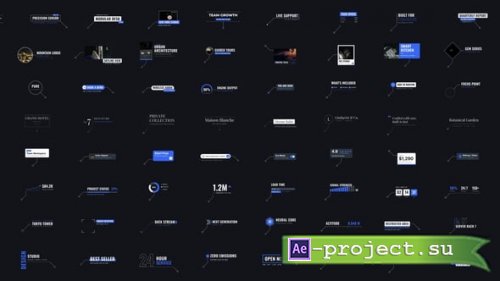 Videohive - 100 Callouts - Corporate Call-Out Titles - 65648187 - Project for After Effects
