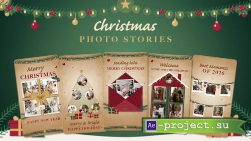 Videohive - Christmas Photo Stories - 65626994 - Project for After Effects