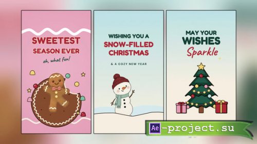 Videohive - HOLLYPOP Christmas Stories 2026 - 65648357 - Project for After Effects