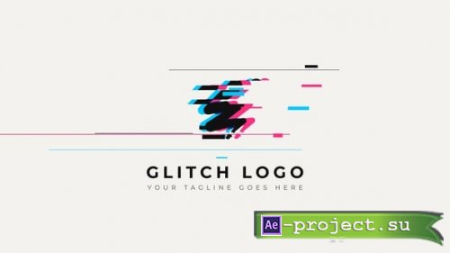 Videohive - Minimal Glitch Logo Opener - 65648288 - Project for After Effects