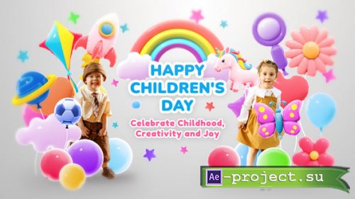 Videohive - Happy Childrens Day_Opener - 65648172 - Project for After Effects