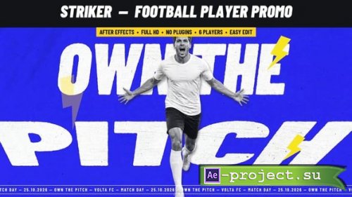 Videohive - Striker Football Promo - 65648518 - Project for After Effects