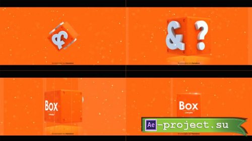 Videohive - Box Logo 3d V.2 - 65651226 - Project for After Effects