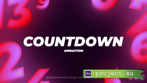 Videohive - Countdown Animation - 65648445 - Project for After Effects