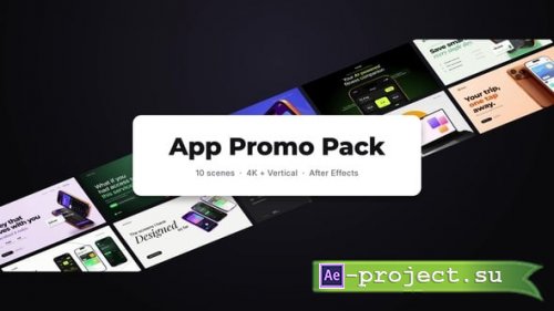 Videohive - App Promo Pack - 3D Phone & Laptop Mockups - 65660215 - Project for After Effects