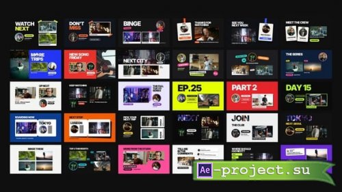 Videohive - YouTube End Screens - 65651530 - Project for After Effects
